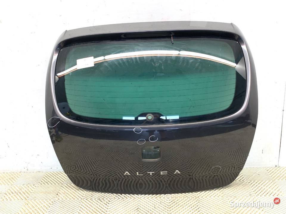KLAPA TYŁ SEAT ALTEA Hatchback TYLNA BAGAŻNIKA
