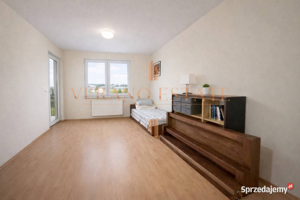 Przestronne 2pokoje 44 m loggia garaż