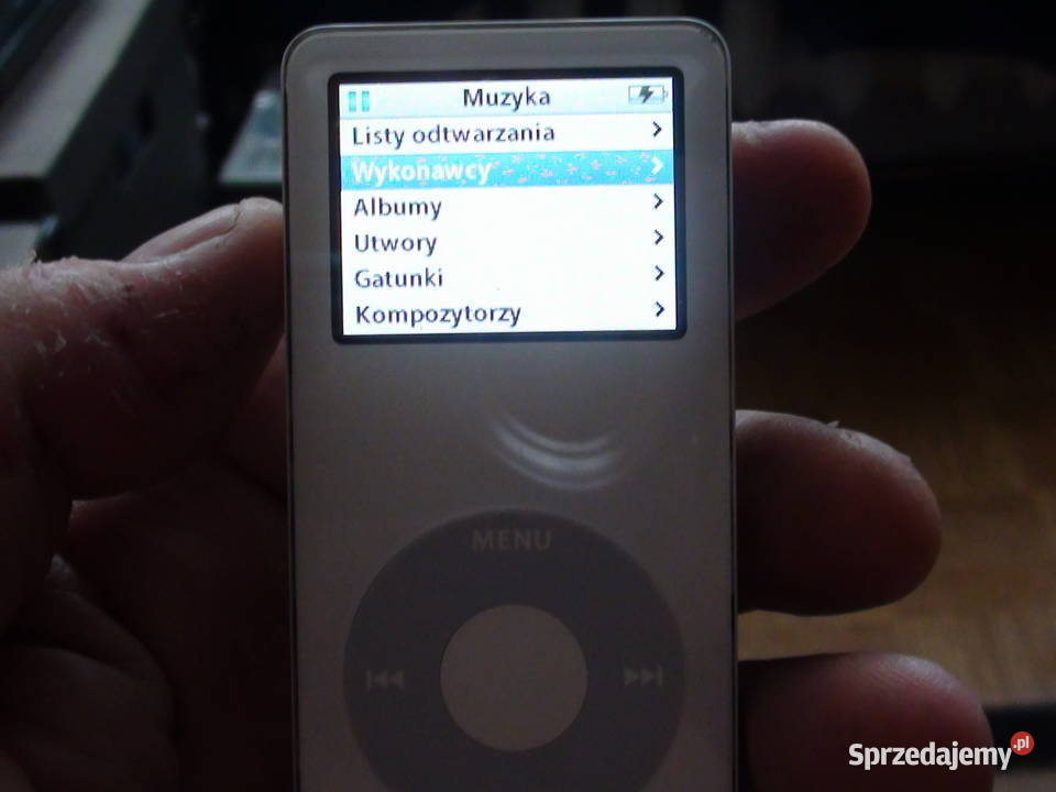 Aipod nano gen 1z całym wyposazeniem wersja śląskie
