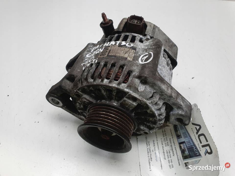 Daihatsu Sirion 10 VVTi ALTERNATOR 27060B1080 osobowe sprzedam