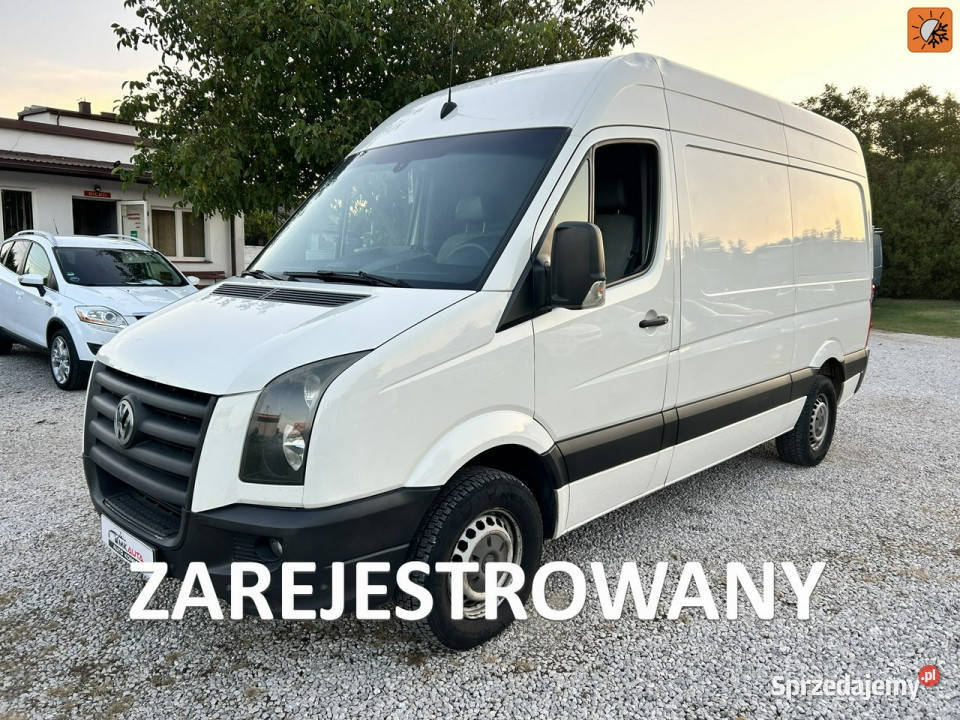 Volkswagen Crafter Zarejestrowany 2461cm3 mazowieckie Nowe Iganie