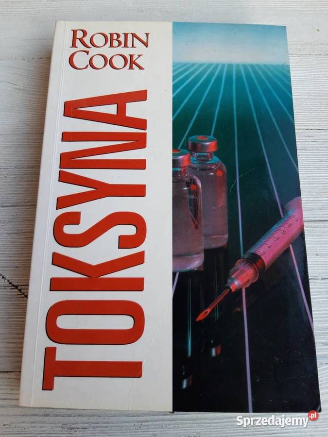 Toksyna Robin Cook Przemysław Szulgit Jacek Antykwariat Bielsko-Biała