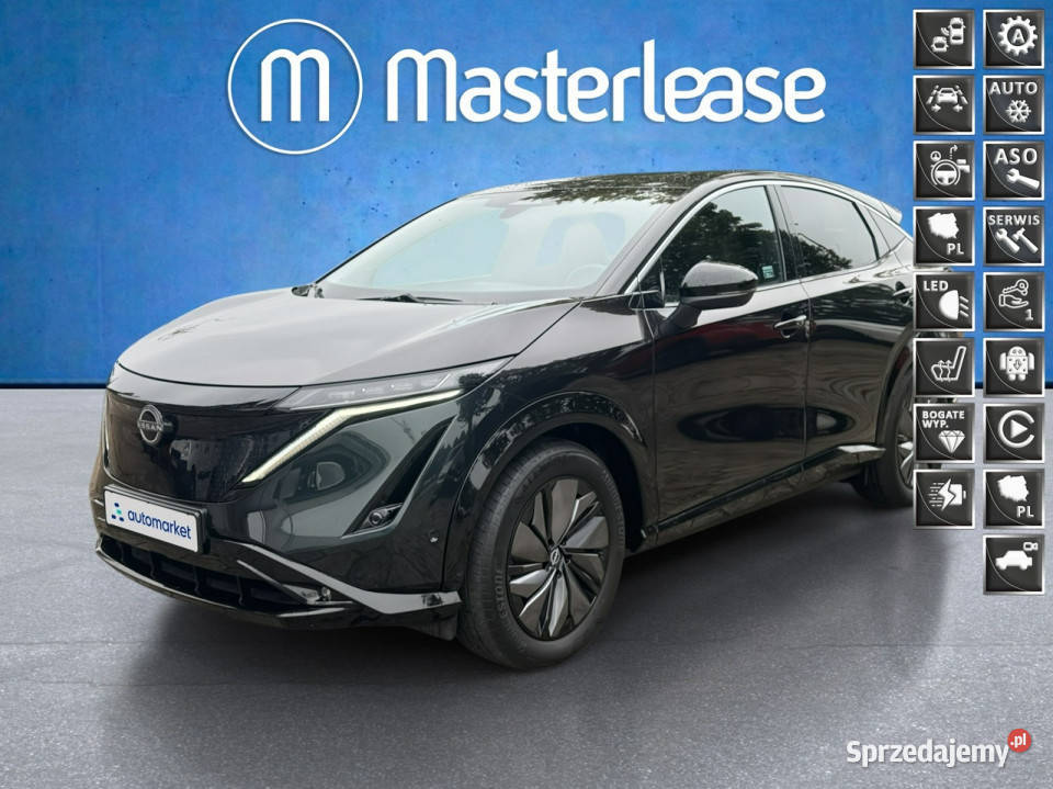 Nissan Ariya 63kWh Evolve Z Polskiego Salonu bluetooth mazowieckie Warszawa