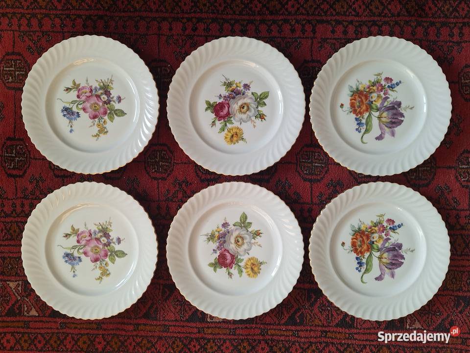 Kaiser Bavaria zestaw 6 talerzy deserowych w