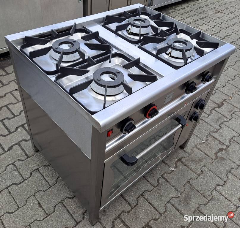 KUCHNIA GAZ 4 PAL Z PIEKARNIKIEM ELEKTR EGAZ Gastronomia Nowe Skalmierzyce