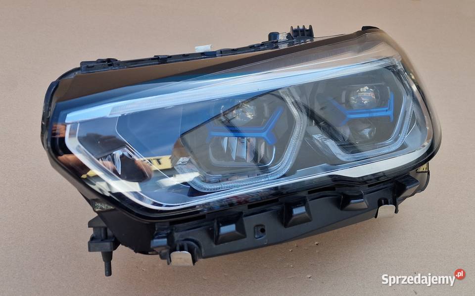 BMW X5 X6 G05 G06 LAMPA REFLEKTOR LASER LEWA Bieleń