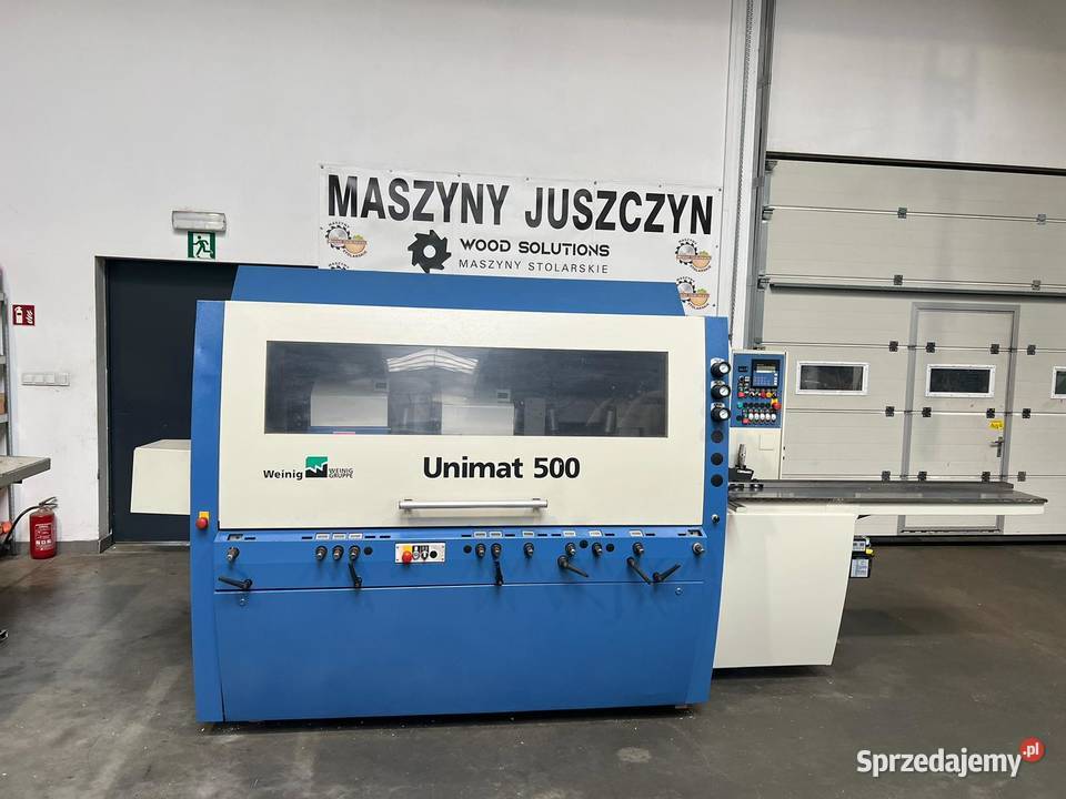 Strugarka czterostronna Weinig Unimat 500 Juszczyn