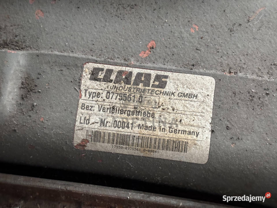 Claas Lexion 600 Przekładnia Odbioru Mocy Jastrzębniki