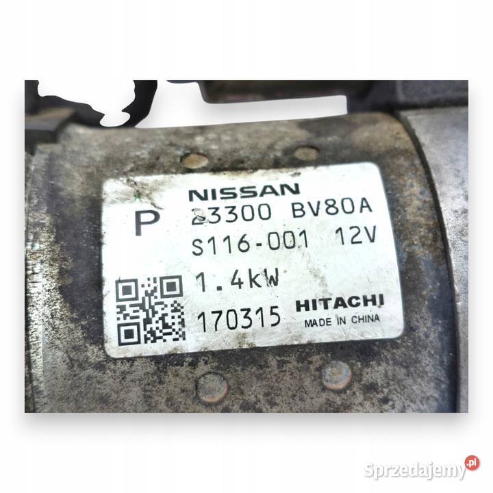 ROZRUSZNIK Nissan Qashqai II Juke 16 DIGT 23300 Chełm