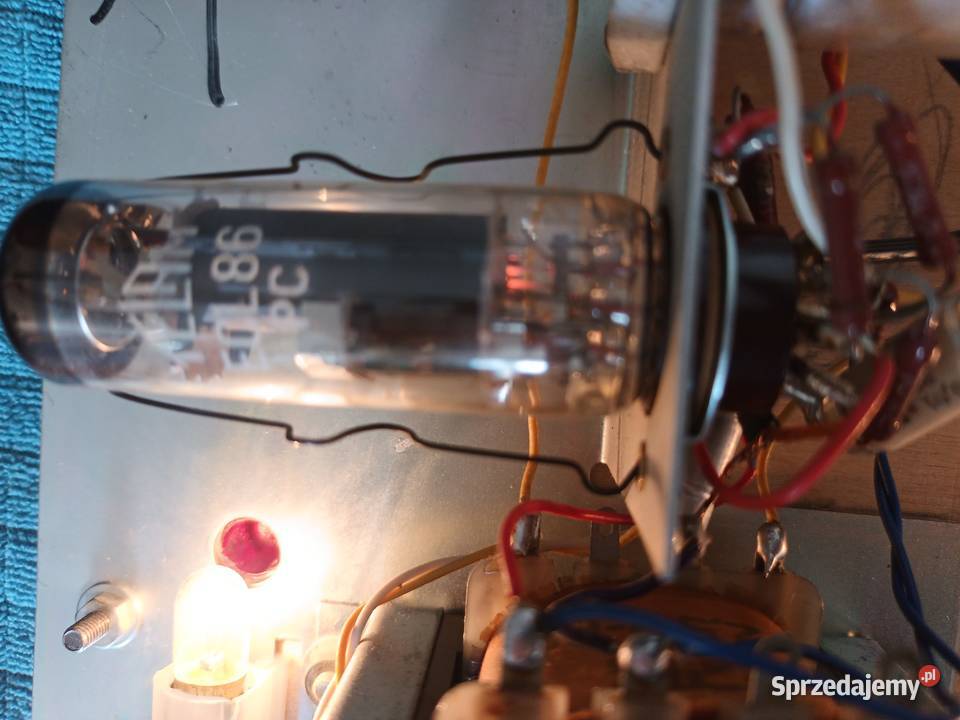 Wzmacniacz lampowy DIY na lampach ECL 86 Tychy sprzedam