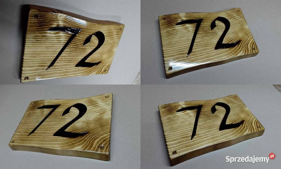 Numer na dom adres na ścianę tablica adresowa Roczyny sprzedam