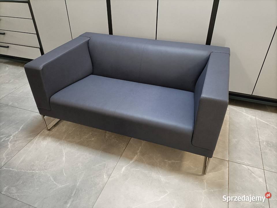 Nowa Sofa biurowa Noti Tritos szara grafit eko Kraków sprzedam