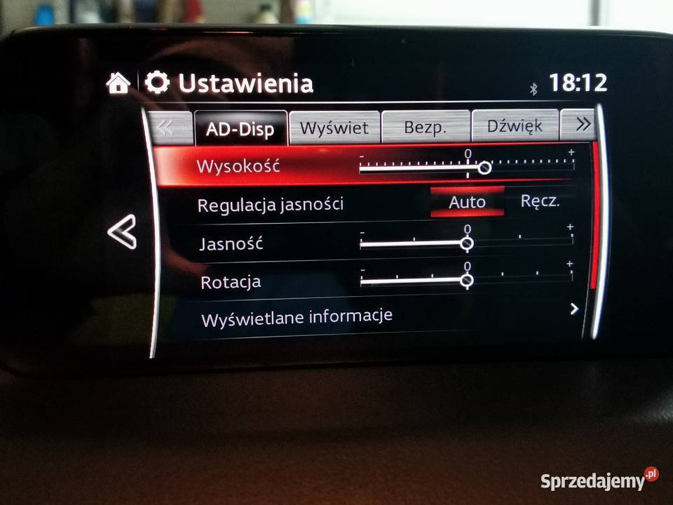 Polskie menu Mazda CX3CX5CX9236 MODYFIKACJE Rzeszów sprzedam