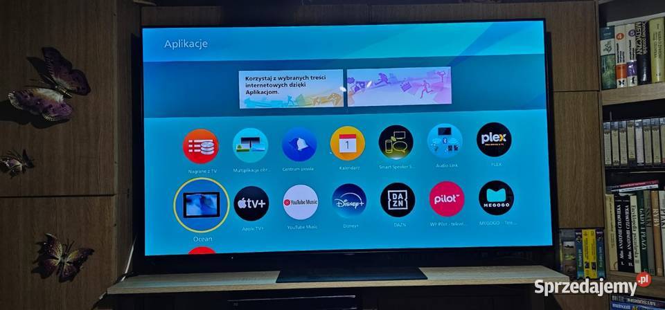 Telewizor Panasonic 4k 65 w idealnym stanie