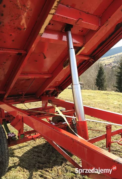 Przyczepa Rolnicza Wywrotka Krone Emsland 8 nieuszkodzony Mszana Dolna