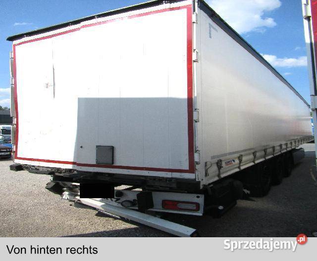SPRZEDAM USZKODZONĄ NACZEPĘ SCHMITZ CARGOBULL burtowe Wilczyna