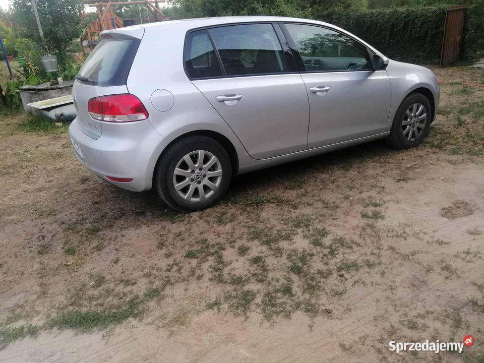golf VI 16 mpi prywatnie serwisowany zadbany aluminiowe felgi Chorzele