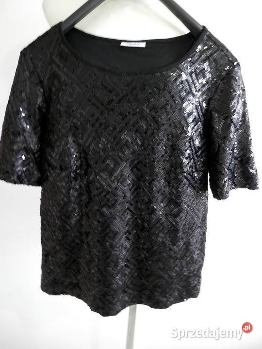 Bluzka Cekinowa Czarna Wieczorowa Balowa podlaskie Łomża sprzedam