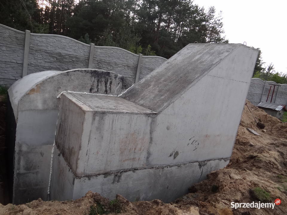 Schody betonowe do piwnicy ziemianki betonowej mazowieckie Wierzbica sprzedam