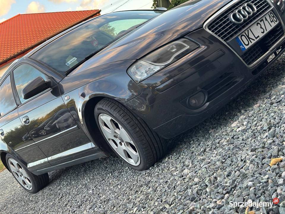Audi A3 20 TDI Android NAVI Ładna Czarna łódzkie Wieluń sprzedam
