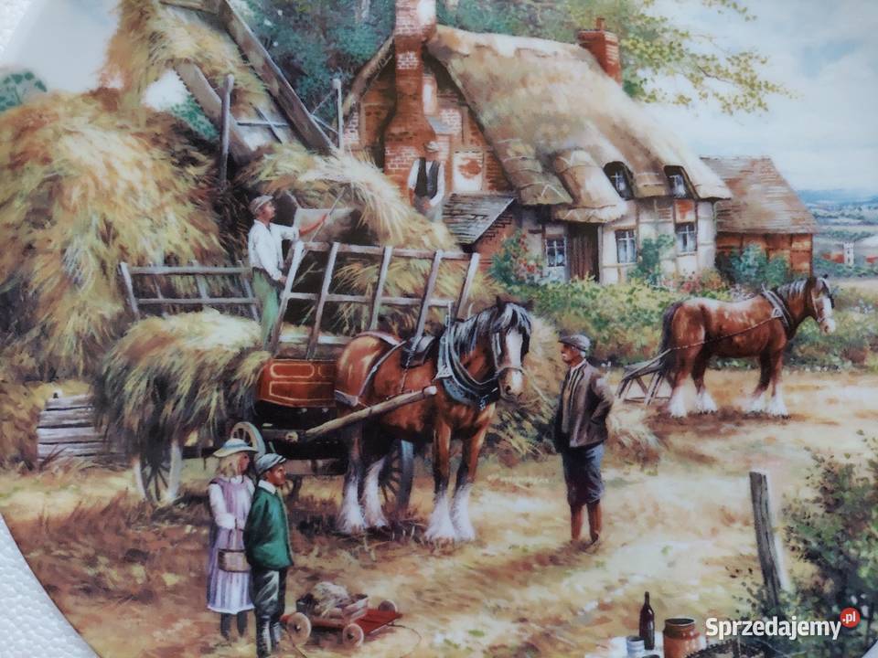 Kolekcjonerski talerz Weedgwood z certyfikatem sprzedam