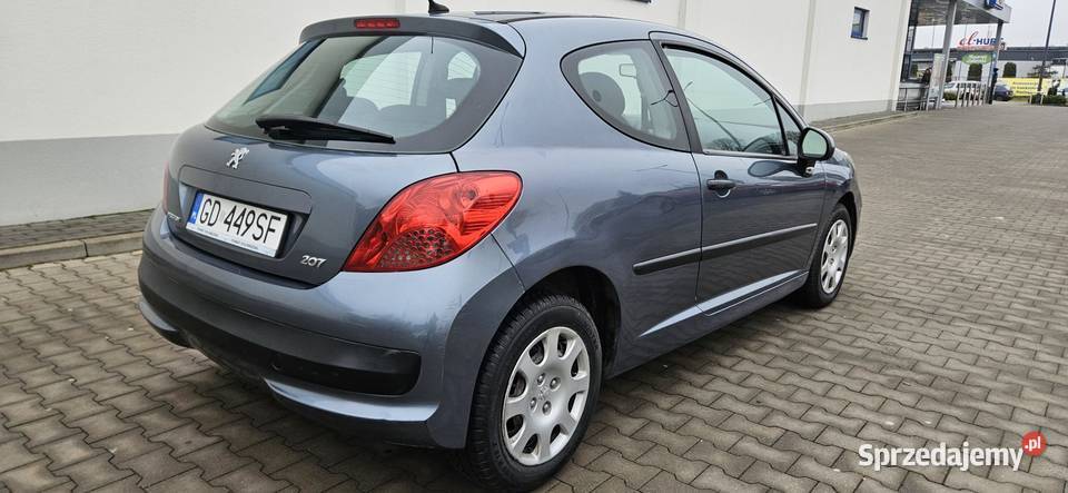 Peugeot 207 2007 poj 14 benz stanklima nowe 207 Elbląg sprzedam