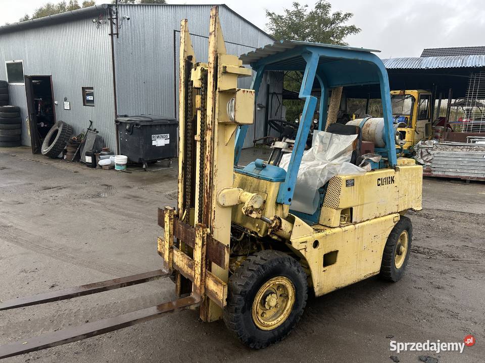 Wózek widłowy Clark cy50 Wózki widłowe Truskolasy