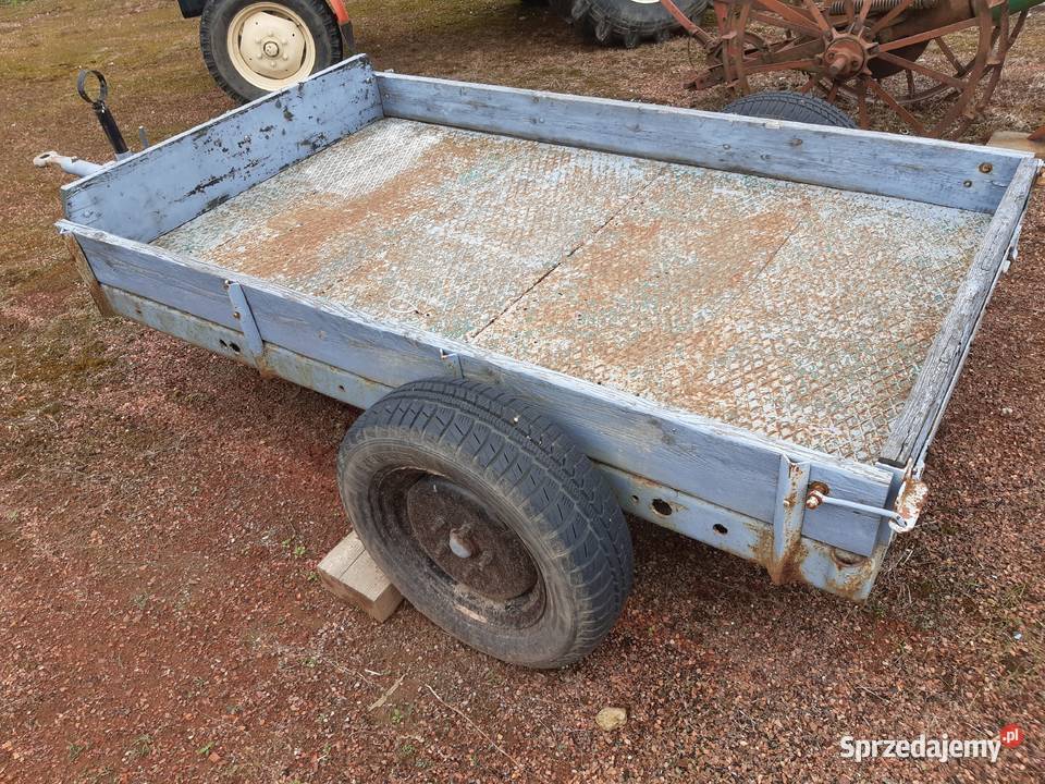 Przeczepa przyczepka traktor niska kola 13 Jastrzębie-Zdrój