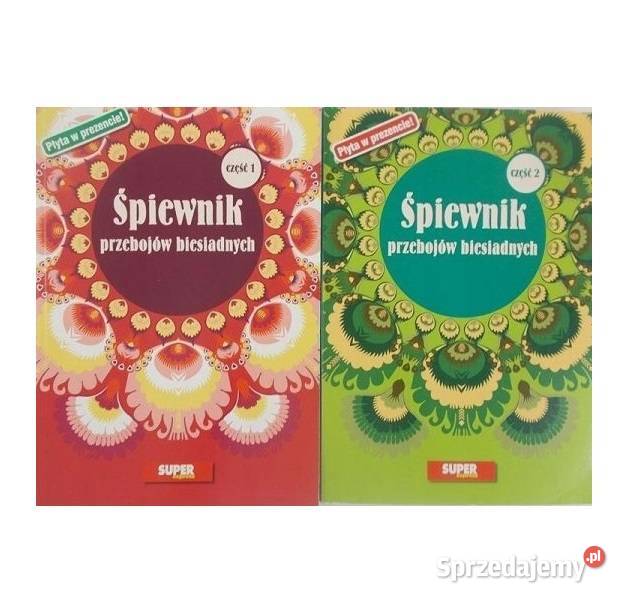 Śpiewnik przebojów biesiadnych część 1i 2 Kubik Proza i poezja Gdańsk