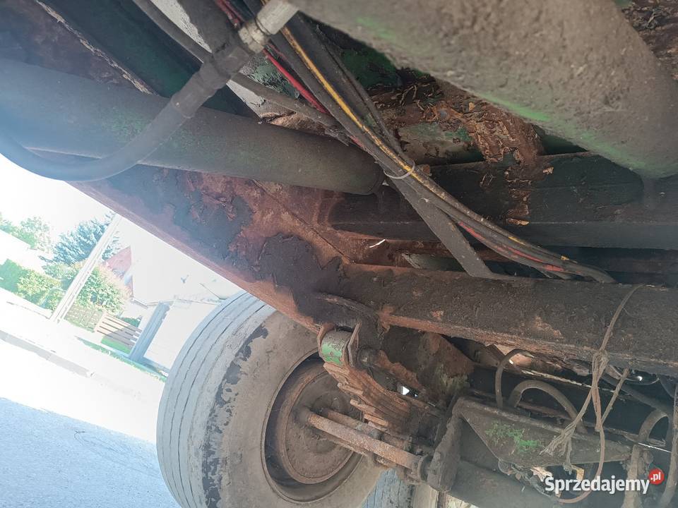 Przyczepa tandem Esterby ET16 uszkodzony Przyczepy rolnicze Gręblin