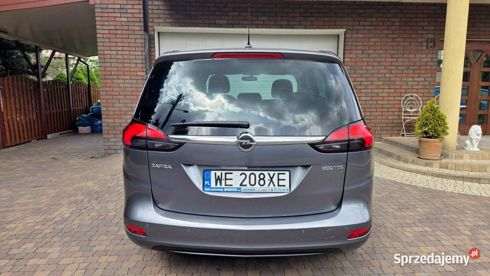 Opel Zafira 16 TURBO 120 lat OPLA Salon serwis Aleksandrów Łódzki