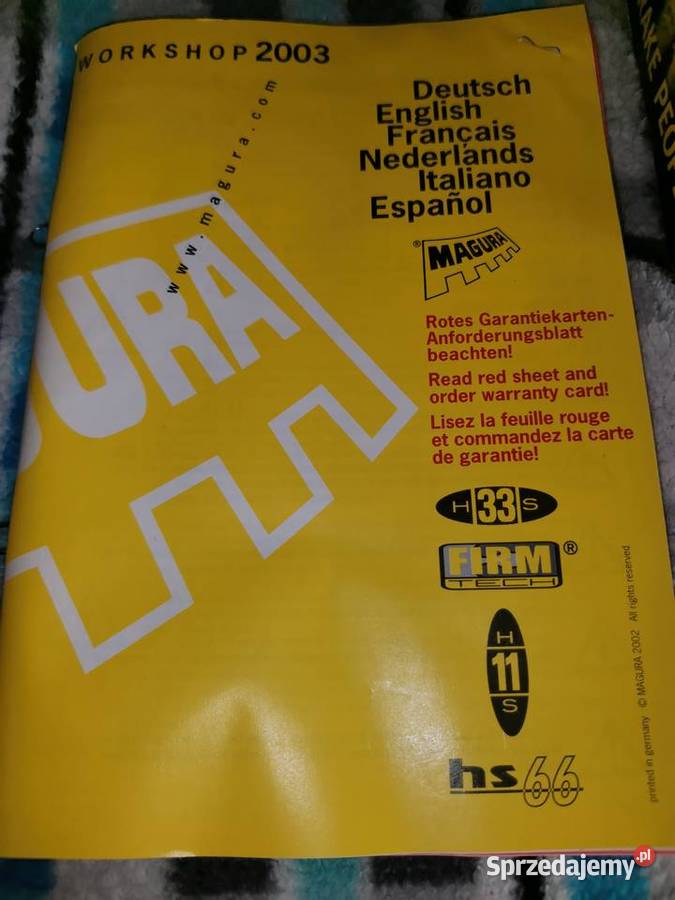 Hamulce hydrauliczne Magura HS33 Race Line NOWE mazowieckie Łomianki