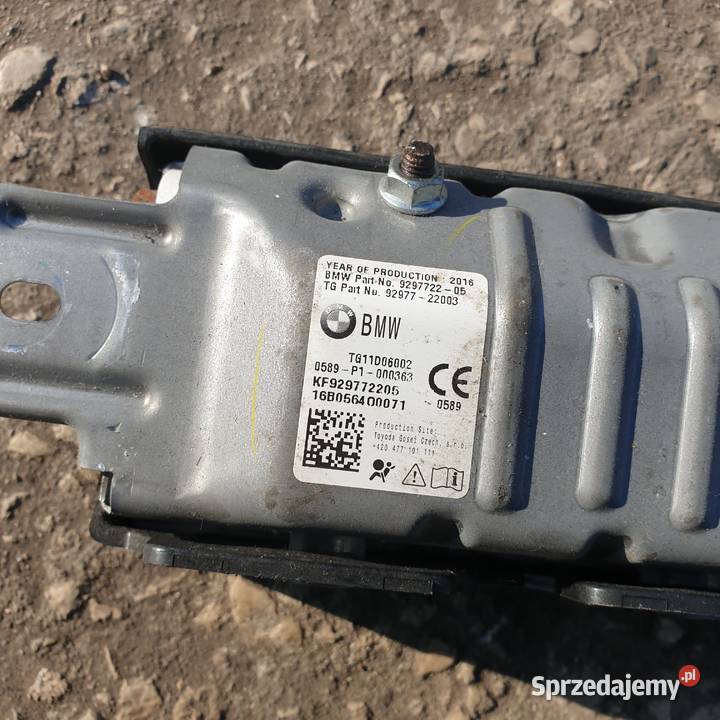 BMW 730LD G11 G12 AIRBAG PODUSZKA KOLAN 9297722 Łochowice