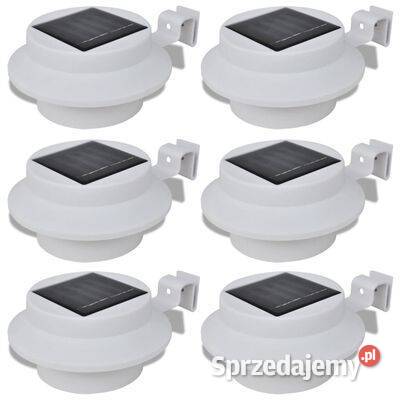 vidaXL Ogrodowe lampy solarne 6 białesku41181 Lampy ogrodowe Warszawa