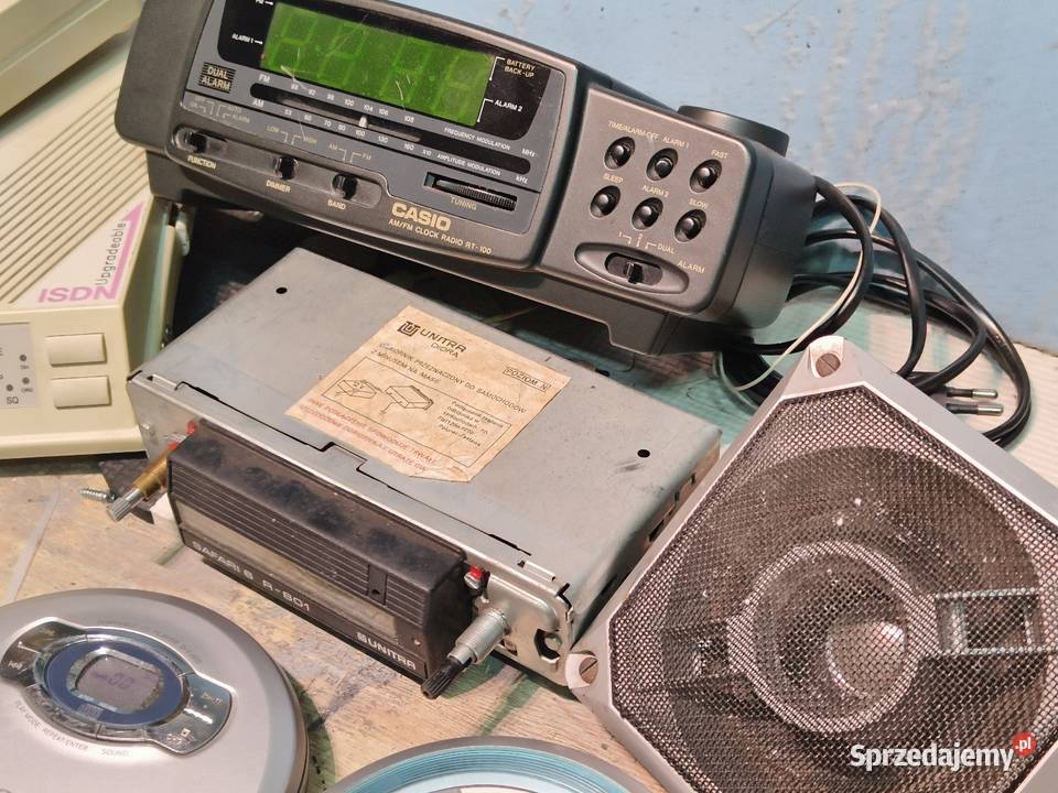 Wyprzedaż garażowa Casio panasonic unitra mazowieckie Warszawa