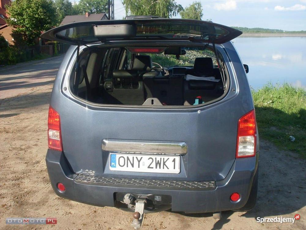 Nissan Pathfinder r51 40 v6 270 wypas blokada skrzyni biegów Nysa