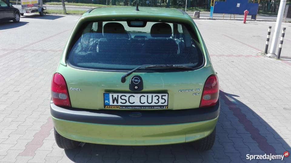 Opel Corsa z 2000 roku manualna Sochaczew