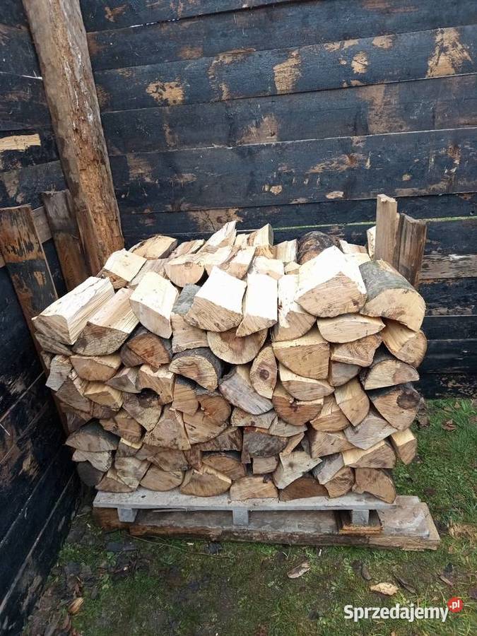 Drewno kominkowe Buk Dąb 350zl metr sześcienny Opał Kielce