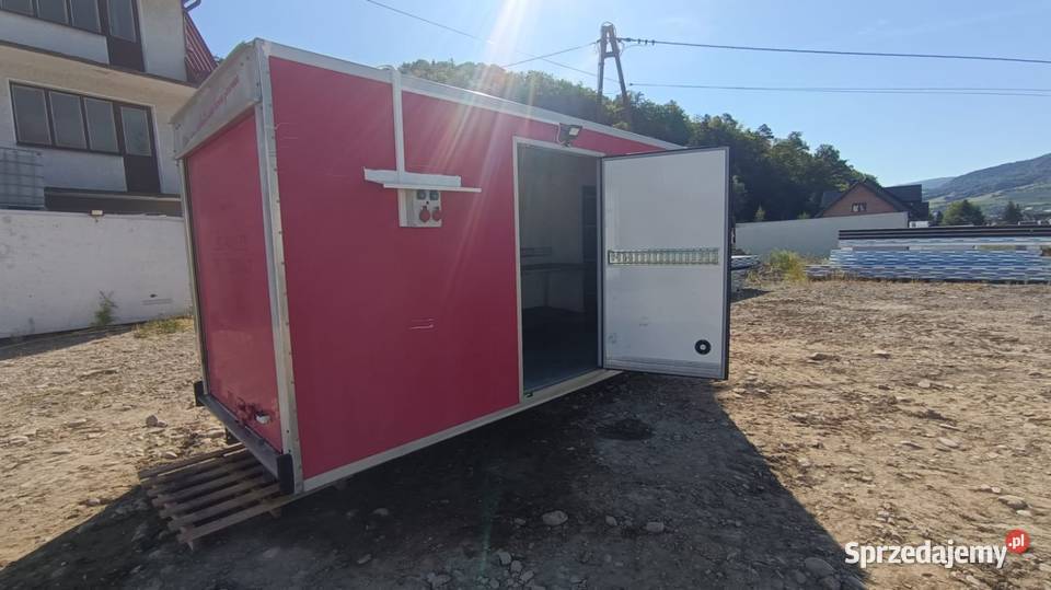 Kontener Budowlany Domek Narzędziowy magazyn Laskowa