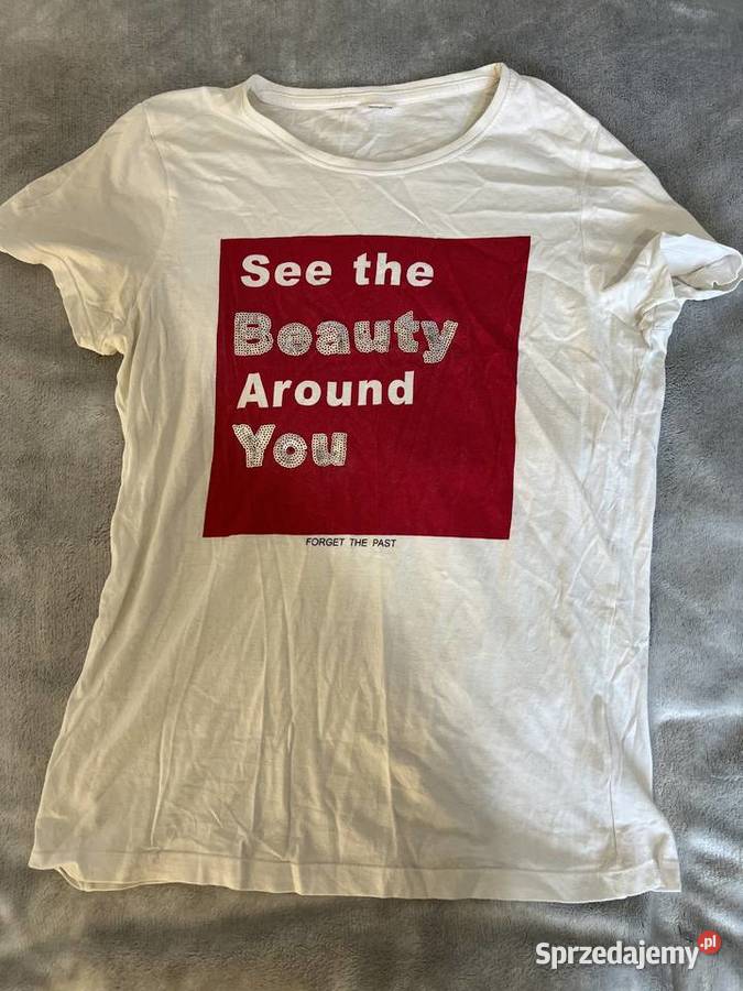 Tshirt bluzka koszulka z krótkim ręakawem See Jasło