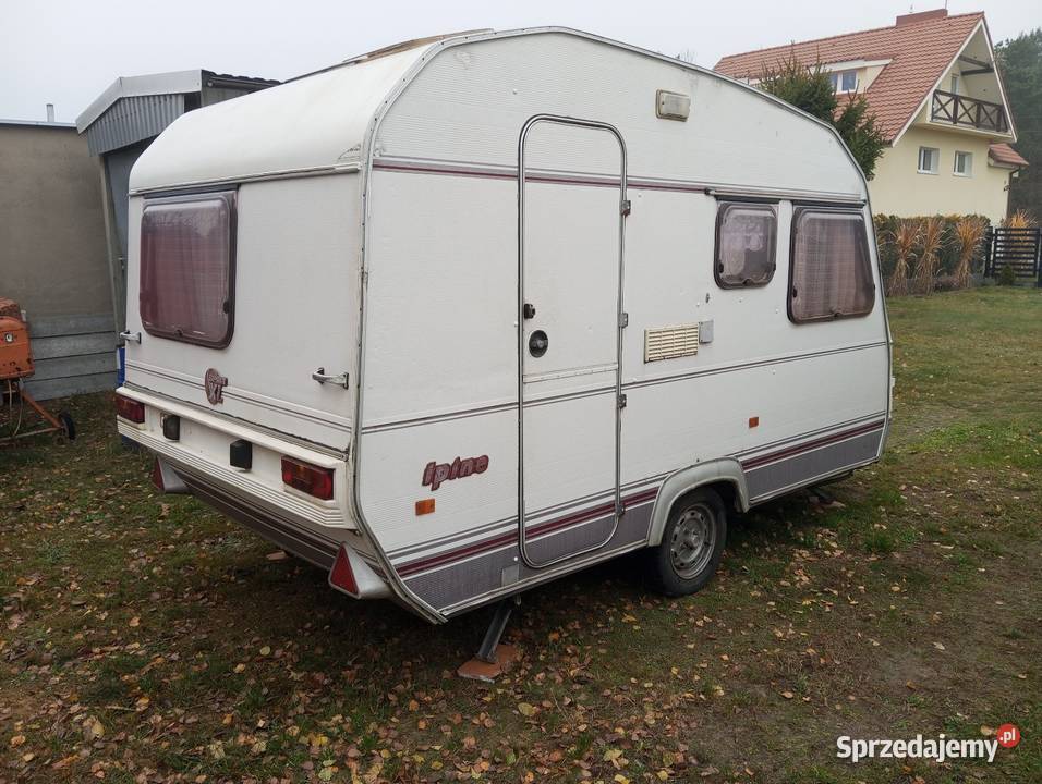 Przyczepa kempingowa na budowę działkęstróżówka Bydgoszcz