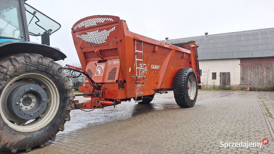 Rozrzutnik obornika Gilibert Helios 15 podlaskie Wizna
