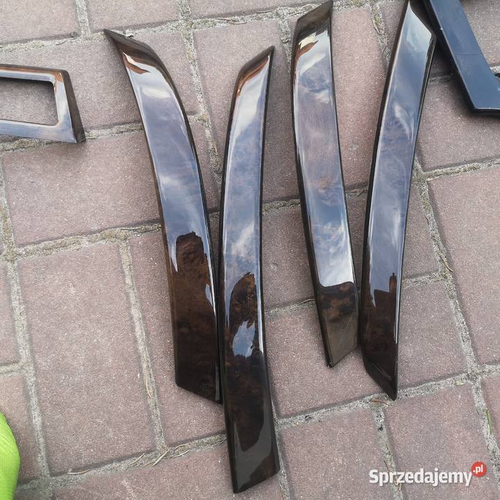 Dekory drewniane Bmw E60 E61 Listwy osobowe Osłony i zaślepki Warszawa
