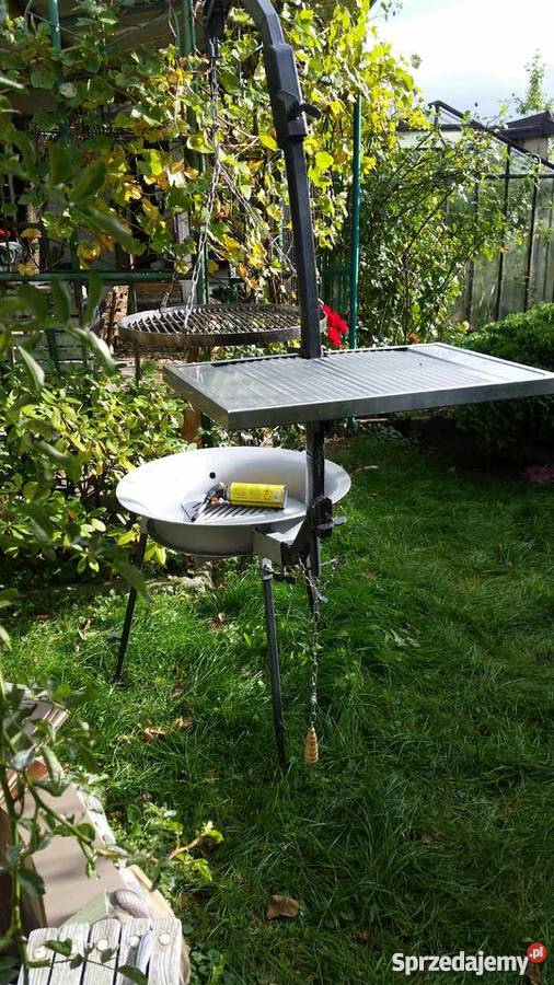 Grill składany ogród taras Grillowanie Koszalin