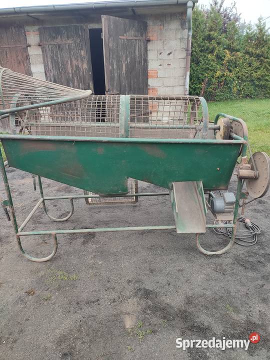 Sortownik do ziemniaków napędzany silnikiem 380v Gołuchów