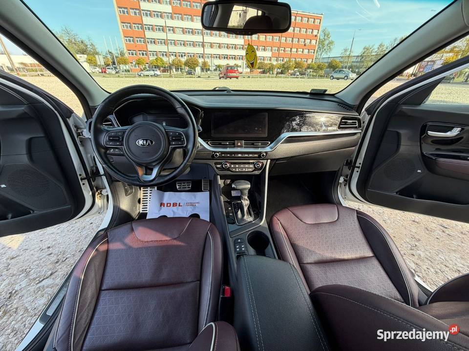 Kia Niro 16 GDI HYBRID XL SALON POLSKA skórzana tapicerka Motoryzacja Wieliszew