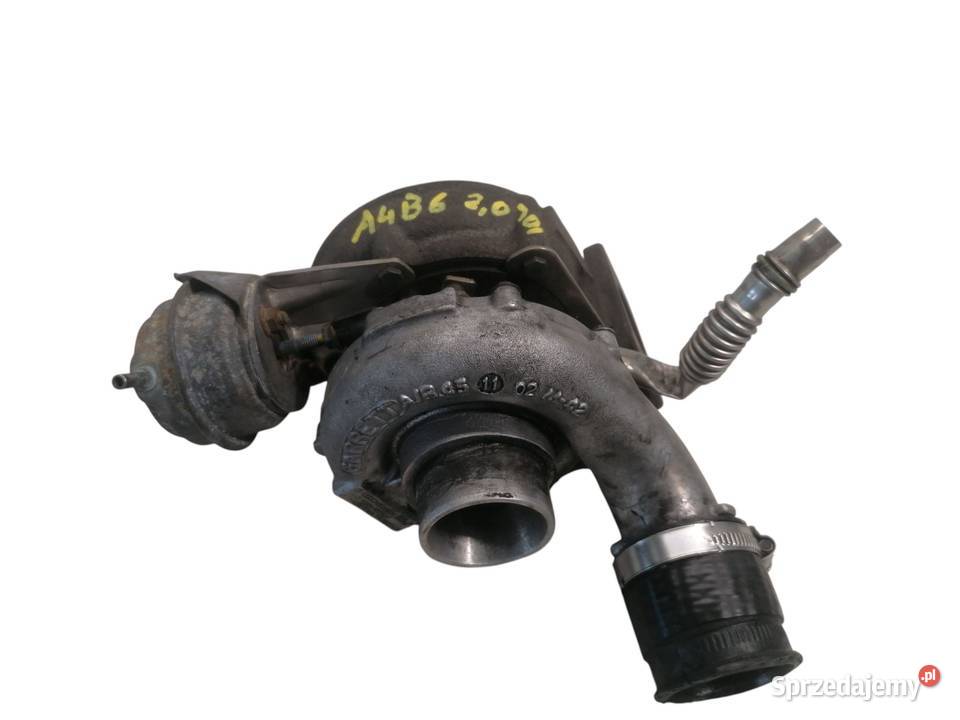 TURBOSPRĘŻARKA TURBINA AUDI A4 B6 20 TDI Osłony i zaślepki