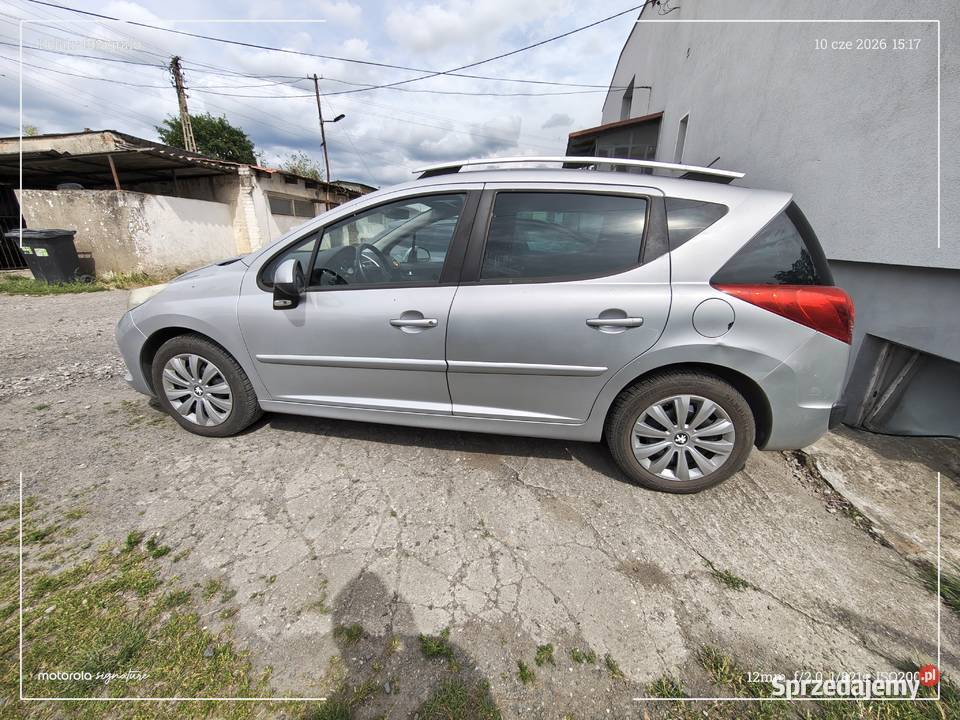Peugeot 207 sw 2008 hak czytać opis proszę
