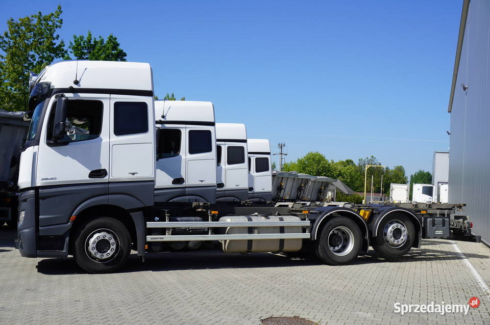MercedesBenz Actros 2540 62 90 BDF 6 sztuk254143 bezwypadkowy Kraków