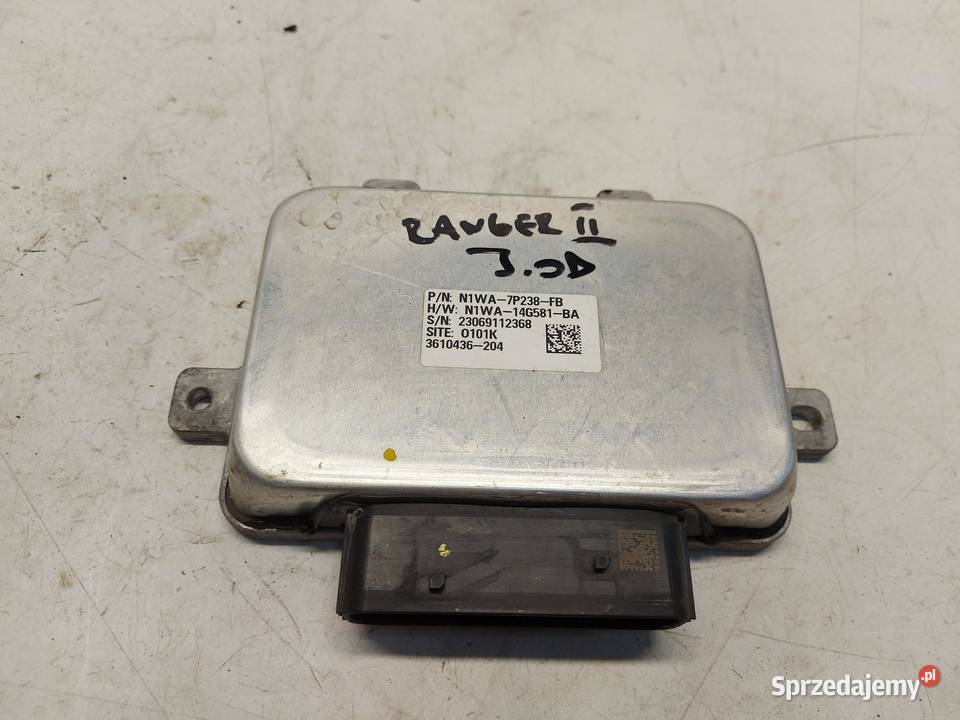 Ford Ranger VI 6 2024r MODUŁ STEROWNIK Części samochodowe dolnośląskie